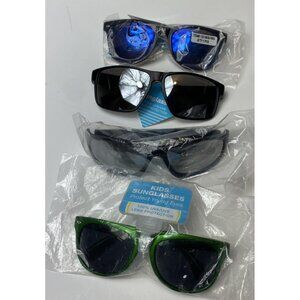 4 Pairs Foster Grant Sunglasses 3 Adult 1 Kids New Lot Bundle C8